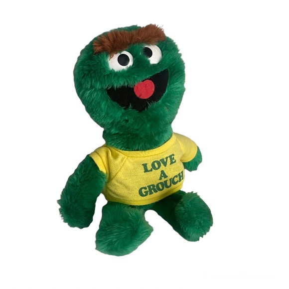 applause Toys Vintage Applause Oscar The Grouch Plush Love A Grouch